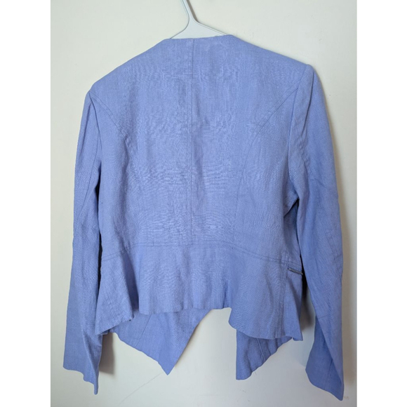 Insight Periwinkle Ramie Blazer Jacket Women's Size 8 - Picture 9 of 9